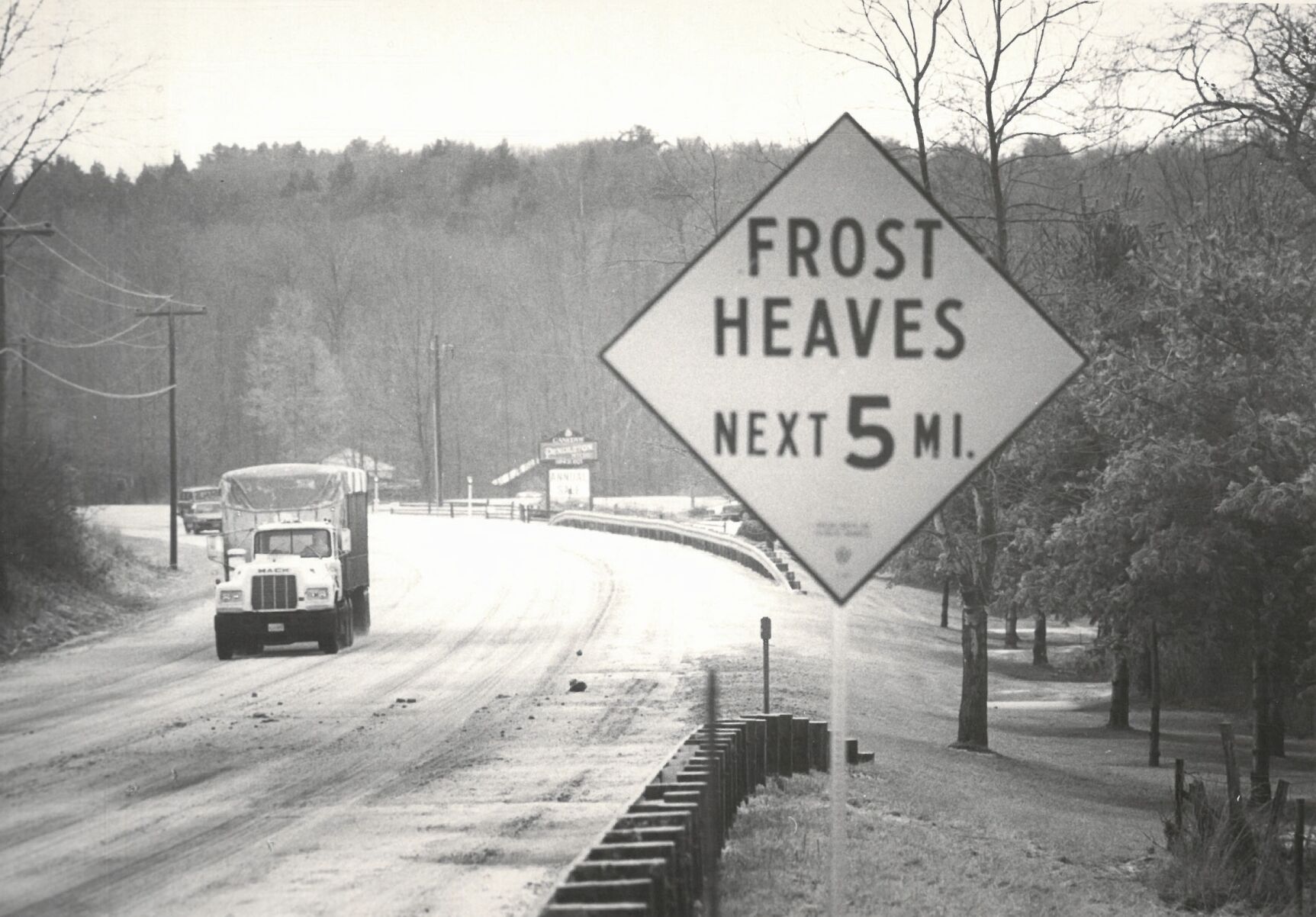 Frost heaves